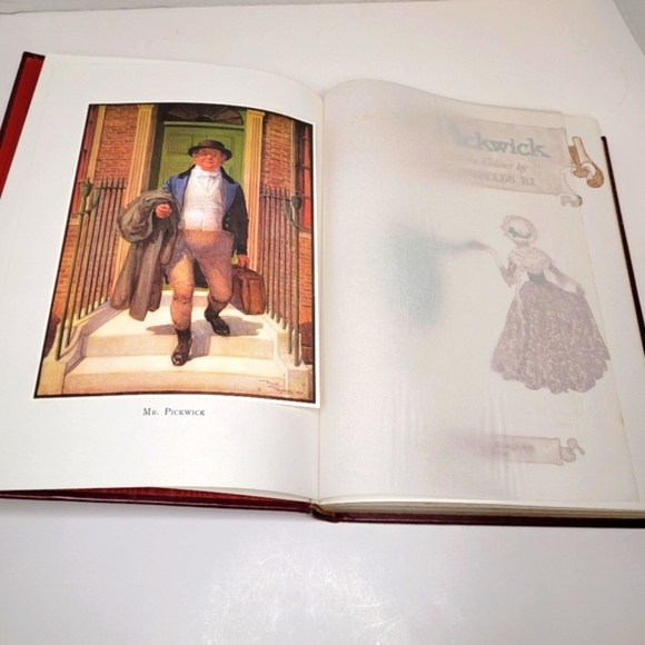 Mr. Pickwick Pages from The Pickwick Papers with Illustrations by Frank Reynolds - Picture 4 of 15
